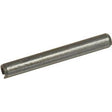 The Sparex Metric Roll Pin, with a diameter of 4mm and a length of 24mm (Part No. S.1222), is a small, cylindrical metal pin featuring a slit running lengthwise along one side, renowned for its impressive total shear strength.