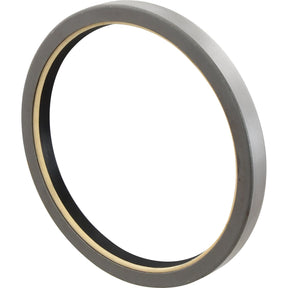 A circular metal ring with a smooth, polished surface and a thin, contrasting inner edge, reminiscent of the precision and quality found in Sparex's Metric Rotary Shaft Seal (165 x 190 x 17mm | Sparex Part No. S.41738).