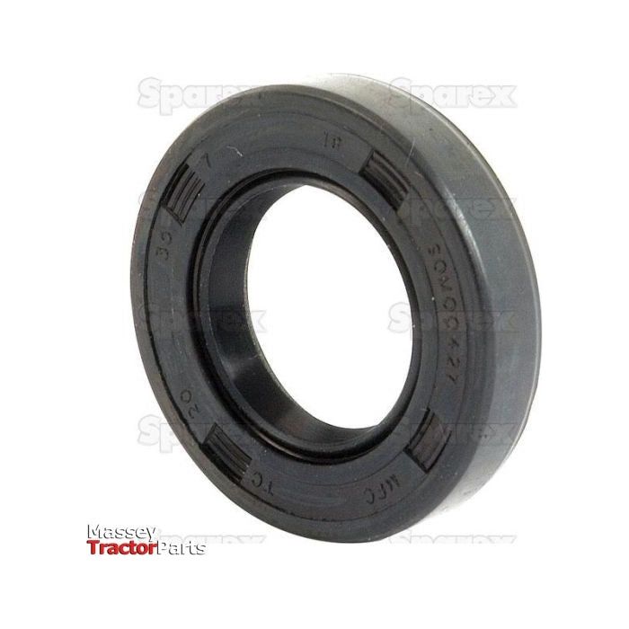 A black rubber Metric Rotary Shaft Seal, sized at 25 x 45 x 7mm and featuring a Double Lip design, labeled as Sparex Part No. S.27290, branded with "Sparex" in the bottom left corner.