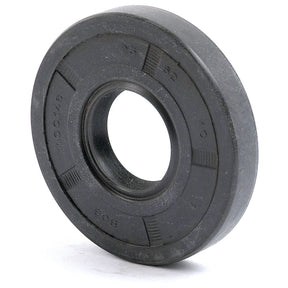 The Sparex Metric Rotary Shaft Seal, part number S.50218, measures 26 x 62 x 10mm and is a circular rubber oil seal with inner and outer rings. It has a small central hole and a double lip design, making it ideal for effectively sealing lubrication points.