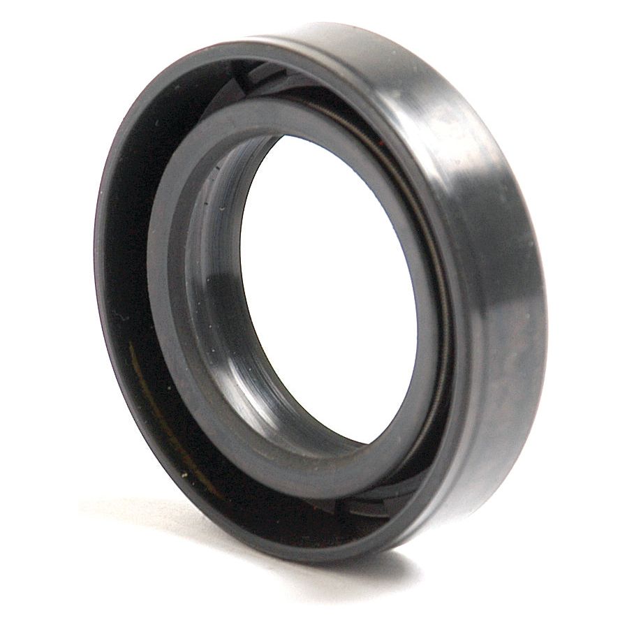 The Sparex Metric Rotary Shaft Seal, measuring 27 x 42 x 10mm and identified by Part No. S.50220, is a black, circular seal featuring a smooth outer surface and a grooved inner ring.
