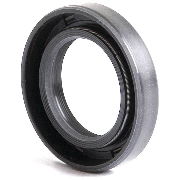 A circular mechanical part, identified as the Metric Rotary Shaft Seal (28 x 45 x 8mm Double Lip), from Sparex Part No. S.50227 by the brand Sparex, is shown in a standing position against a white background.