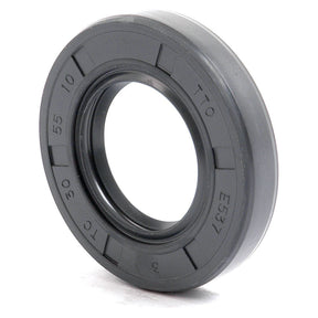 The Sparex Metric Rotary Shaft Seal (Part No. S.50245) is a double lip seal measuring 30 x 55 x 10mm, designed to prevent lubricant leakage in machinery with its advanced sealing performance.