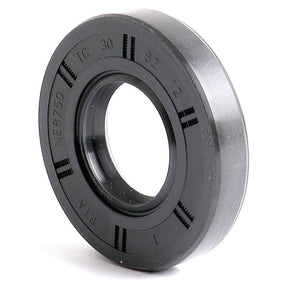 A round black rubber oil seal with numerous numerical markings and a circular inner hole, specifically the Sparex Metric Rotary Shaft Seal, 30 x 62 x 12mm Double Lip (Sparex Part No. S.50251), used for sealing machinery components.