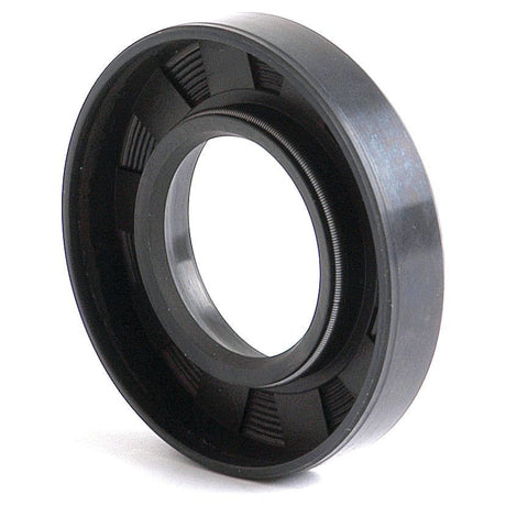The Sparex Metric Rotary Shaft Seal (Part No. S.50264) is a black rubber and metal, single lip seal designed in a circular shape to fit around a shaft, preventing lubricant leakage. It measures 32 x 62 x 12mm.
