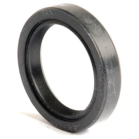 A black O-ring with engraved specifications on its surface, designed as a Sparex Metric Rotary Shaft Seal measuring 35 x 47 x 9mm (Part No. S.50271).