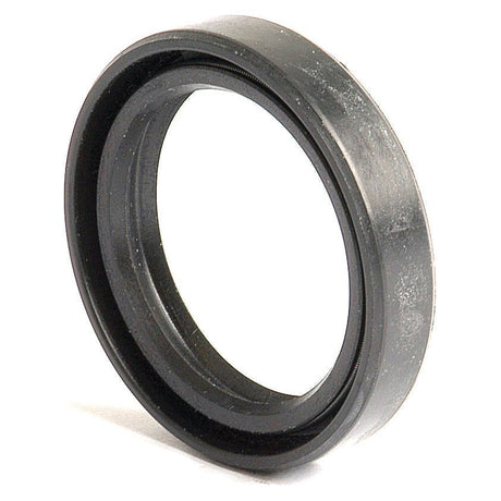 A close-up of a black, circular rubber or plastic ring, likely a gasket or seal. This Sparex Metric Rotary Shaft Seal (Part No. S.50271) measures 35 x 47 x 9mm and features a Double Lip for superior performance.