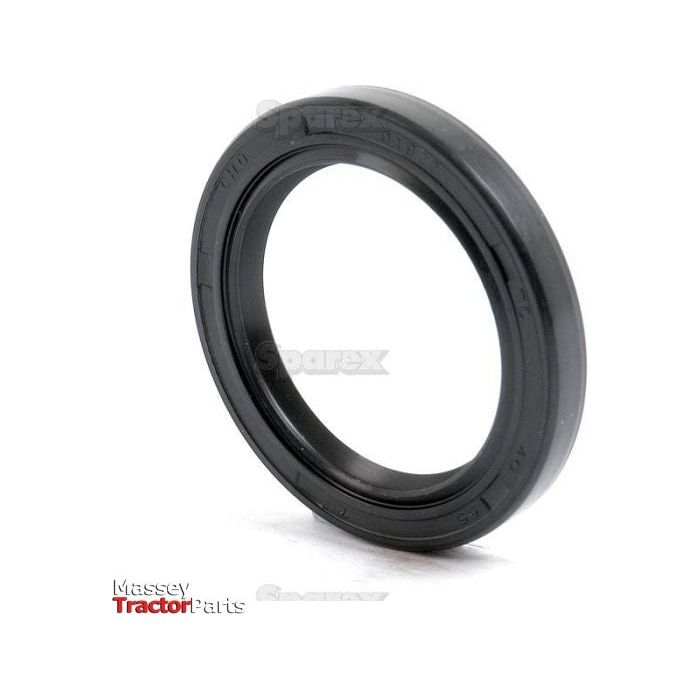 A black, circular oil seal ring prominently displaying the "Sparex" logo. The image is labeled 'Massey Tractor Parts' at the bottom left corner and shows a Metric Rotary Shaft Seal, 40 x 55 x 7mm with Sparex Part No. S.42159.