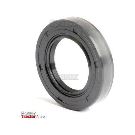 A black circular tractor part with internal threading, displayed against a white background. It features the "Sparex" text on the lower left corner and resembles a Metric Rotary Shaft Seal, 40 x 65 x 12mm Double Lip | Sparex Part No.S.50323.