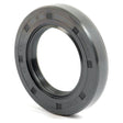 A black, circular oil seal with measurement markings visible on its outer surface, featuring a double lip design, specifically the Sparex Metric Rotary Shaft Seal (Sparex Part No. S.50322), measuring 40 x 65 x 10mm.