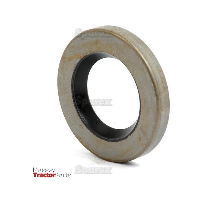 The Metric Rotary Shaft Seal (42 x 72 x 10mm), branded by Sparex and identified by Part No. S.62447, is a metal circular seal with a black inner ring commonly used in machinery and equipment. It features the "Massey Tractor Parts" logo in the bottom left corner.