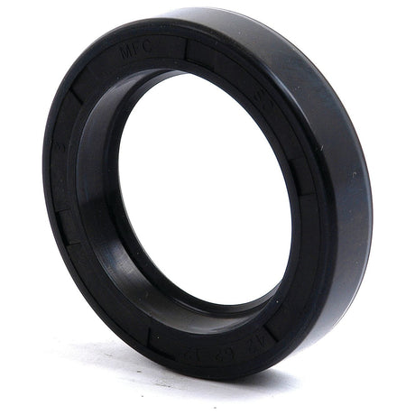 A black rubber oil seal with markings "MFC SC 42 62 12" on its outer circumference, typically used in mechanical and automotive applications. This single lip metric rotary shaft seal measures 42 x 62 x12mm and is available under Sparex Part No.S.50336 from the brand Sparex.