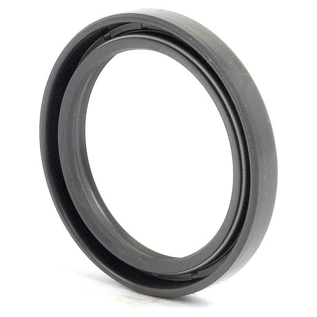 The Sparex Metric Rotary Shaft Seal, part number S.50364, is a black circular rubber seal ring with a metal spring inside, designed for mechanical or automotive applications. This double lip shaft seal measures 48 x 62 x 8mm and ensures durability and efficient performance.