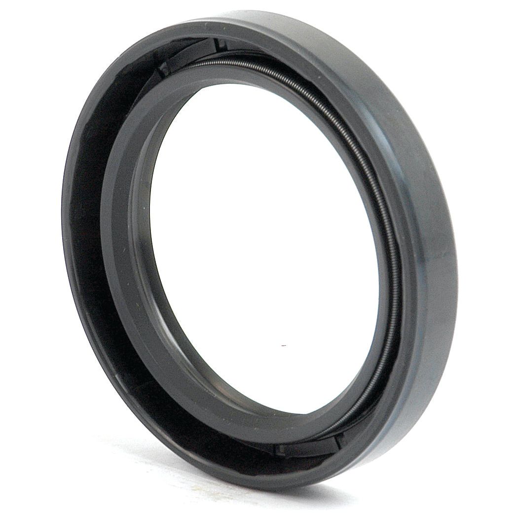 A close-up image of a black cylindrical mechanical component, specifically the Sparex Metric Rotary Shaft Seal, 48 x 65 x 10mm Double Lip (Part No. S.50365).