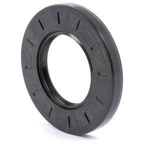 With a black rubber composition and a round shape accentuated by multiple outer ridges, the Sparex Metric Rotary Shaft Seal (50 x 90 x 10mm, Double Lip, Part No. S.50389) boasts a double lip design for superior performance.
