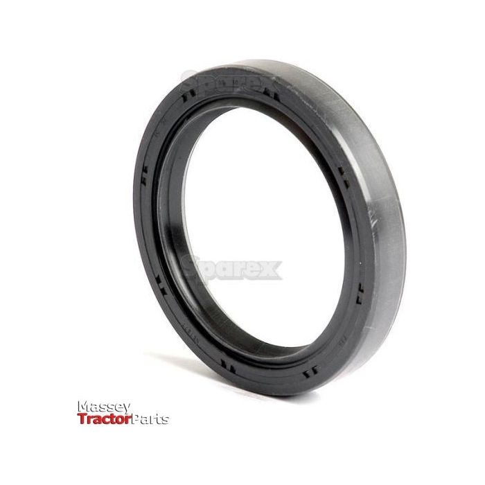 A Sparex Metric Rotary Shaft Seal, 52 x 68 x 10mm Double Lip (Part No. S.50392) for Massey Tractor Parts, isolated on a white background.