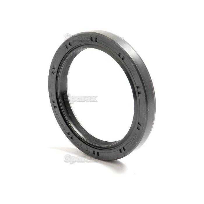 A circular black rubber oil seal, identified as the Sparex Metric Rotary Shaft Seal (65 x 85 x 10mm Double Lip | Sparex Part No. S.50435), is displayed against a white background. This double lip seal from the Sparex brand offers versatile functionality while maintaining durability and precision.