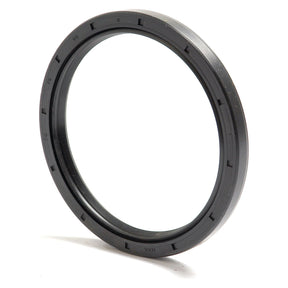 A close-up view of the Sparex Metric Rotary Shaft Seal, 75 x 90 x 8mm Double Lip (Part No. S.50452), used in mechanical applications to prevent leakage and contamination.