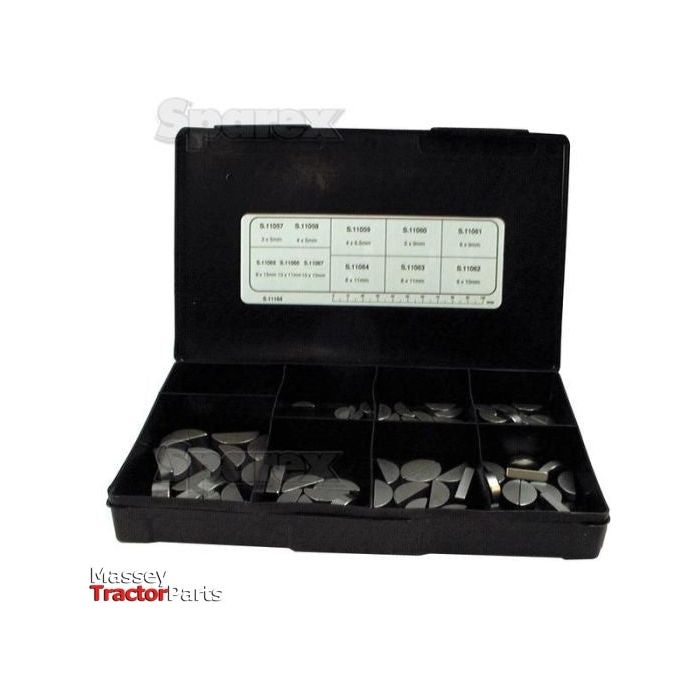 Metric Woodruff Keys - Assorted (95 pcs. Handipak) Din 6888
 - S.11164 - Farming Parts