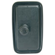 The Sparex Mirror Head - Rectangular, Convex, 318 x 186mm (S.39757) features a black textured surface and an adjustable mounting arm, designed for universal fitting across various vehicles.
