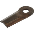 Mower Blade - Tapered Blade -  112 x 50x4mm - Hole⌀18.5 x 20.5mm  - RH & LH -  Replacement for Kuhn
 - S.79599 - Massey Tractor Parts