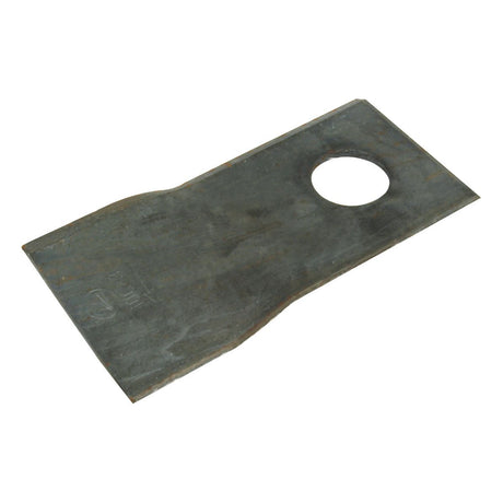 Mower Blade - Twisted blade, bottom edge sharp & parallel -  100 x 48x3mm - Hole⌀19mm  - LH -  Replacement for Claas, Pottinger
 - S.78168 - Massey Tractor Parts