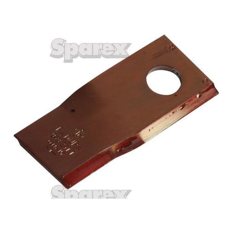 Mower Blade - Twisted blade, bottom edge sharp & parallel -  105 x 48x4mm - Hole⌀19mm  - RH -  Replacement for Claas
 - S.105637 - Massey Tractor Parts