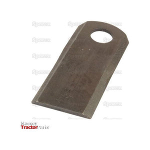 Mower Blade - Twisted blade, bottom edge sharp & parallel -  115 x 50x4mm - Hole⌀20.5mm  - LH -  Replacement for Kuhn
 - S.72567 - Massey Tractor Parts