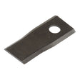 Mower Blade - Twisted blade, bottom edge sharp & parallel -  98 x 45x3.5mm - Hole⌀16.5mm  - RH -  Replacement for Fort-Morra
 - S.22871 - Massey Tractor Parts