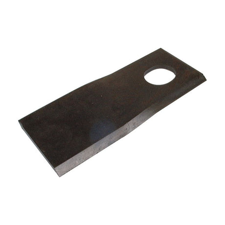 Mower Blade - Twisted blade, top edge sharp & parallel -  126 x 48x4mm - Hole⌀20.5 x 23mm  - LH -  Replacement for Kuhn, Taarup, Agram, Kverneland
 - S.78414 - Massey Tractor Parts