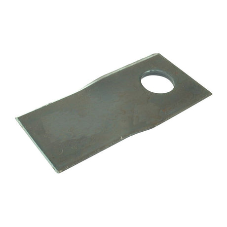 Mower Blade - Twisted blade, top edge sharp & parallel -  96 x 48x4mm - Hole⌀19mm  - RH -  Replacement for Claas, Krone
 - S.77095 - Massey Tractor Parts