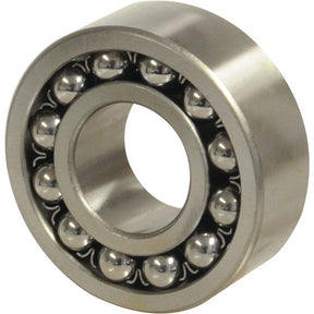 The Sparex NTN SNR Self Aligning Bearing - Metric (1308) - S.138151 features a circular ring and multiple small metal balls evenly spaced inside, making it suitable for various applications.