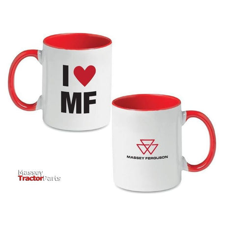 Massey Ferguson - New "I Love MF" Mug - X993422209000 - Farming Parts