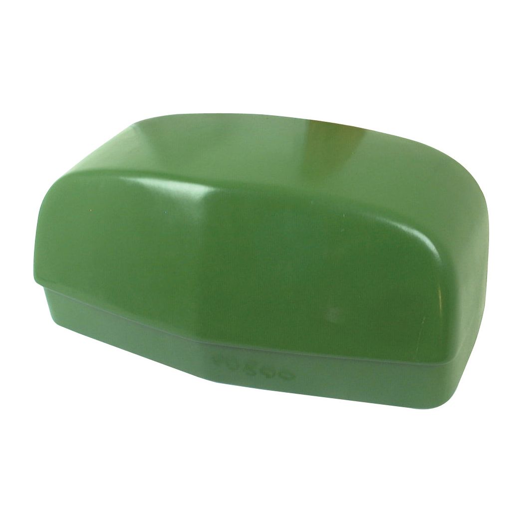 A rectangular green plastic soap case with a smooth surface and rounded edges, similar in shade to the Sparex Nose Cone (Part No. S.60800).