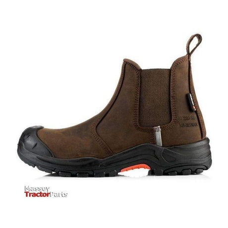 Nubuckz Safety Dealer Boot - NKZ101BR-Buckler-Boots,Buckler,Nubuckz,On Sale,Safety