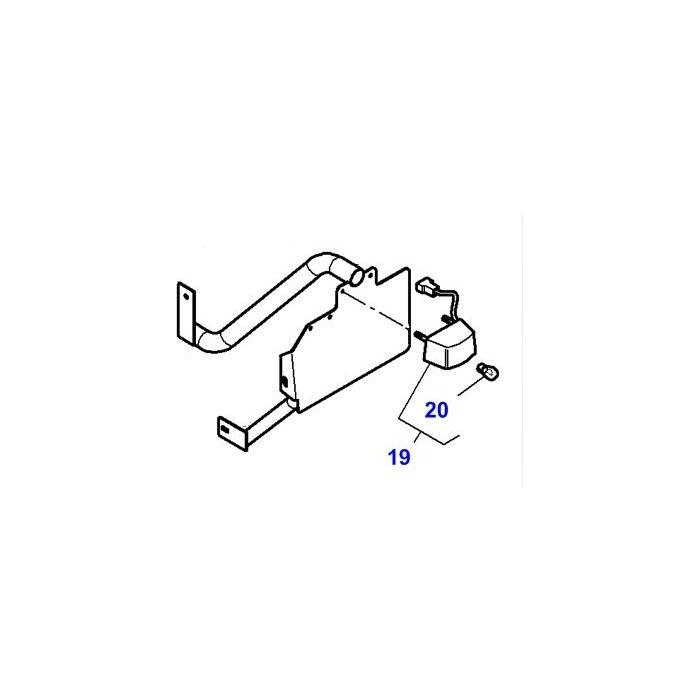 Number Plate Light - 3619018M91 - Massey Tractor Parts
