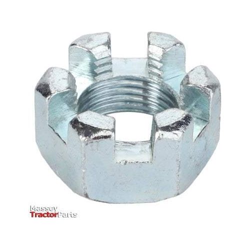 Nut 5/8 UNF Castle - 70917423-Massey Ferguson-Bolts,Bolts & Set Screws,Farming Parts,Metric,Nuts,On Sale,Screws & Fasteners,Threaded Bar,Towing & Fasteners,Tractor Parts,UNC,UNF