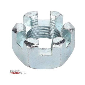 Nut 5/8 UNF Castle - 70917423-Massey Ferguson-Bolts,Bolts & Set Screws,Farming Parts,Metric,Nuts,On Sale,Screws & Fasteners,Threaded Bar,Towing & Fasteners,Tractor Parts,UNC,UNF