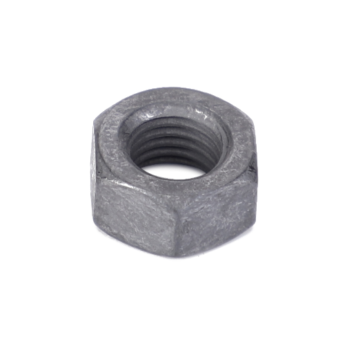 A critical component for assembling tractor parts, the Massey Ferguson - Nut Exhaust Manifold (1476027X1) by AGCO is a single hexagonal metal nut with a threaded interior.