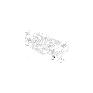 Massey Ferguson Nut Exhaust Manifold - 1476027X1 | OEM | Massey Ferguson parts | Exhaust & Manifold Gaskets-Massey Ferguson-2 Piece Fittings,Axles & Power Train,Bolts & Nuts,Bolts & O rings,Engine & Filters,Exhaust Parts,Farming Parts,Hydraulic Fluid Connectors,Hydraulics,Inserts,Machinery Parts,Manifolds,Manifolds & Accessories,Nuts,Plough & Cultivation Fasteners,SAE,Screws & Fasteners,Towing & Fasteners,Tractor Parts,Wheels & Mudguards