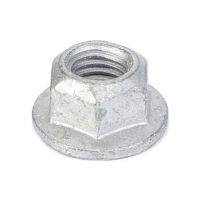 A close-up of an AGCO nut turbo (product code 4222168M1), an integral part of Massey Ferguson tractor components.