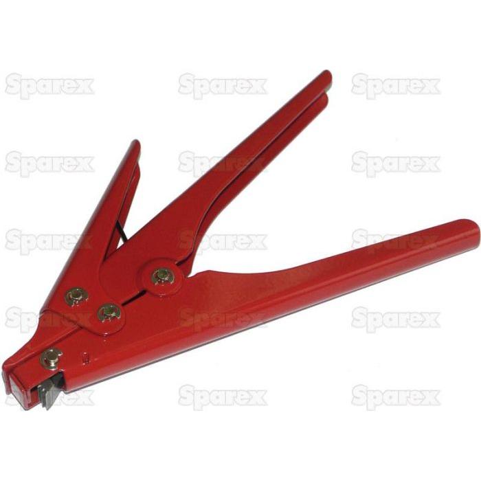 Sparex's Nylon Cable Tie Pliers, part number S.23861, features a clamping mechanism and two handles, perfect for securing cable ties.