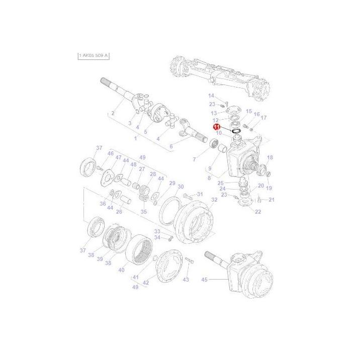 ORing - 3429317M1 - Massey Tractor Parts