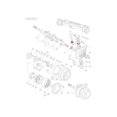 ORing - 3429317M1 - Massey Tractor Parts