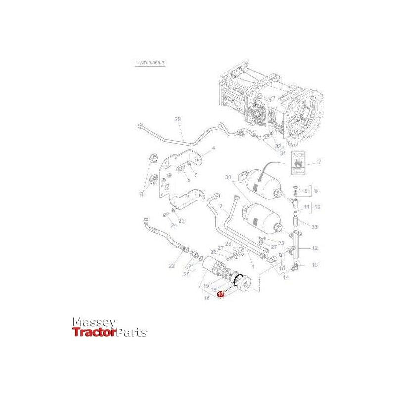 Massey Ferguson ORing Filter - 3903194M1 | OEM | Massey Ferguson parts | Hydraulic & Transmission Oil-Massey Ferguson-Adhesives & Sealants,Chemical Products,Farming Parts,Hydraulic Seal,Tractor Parts,Workshop & Merchandising