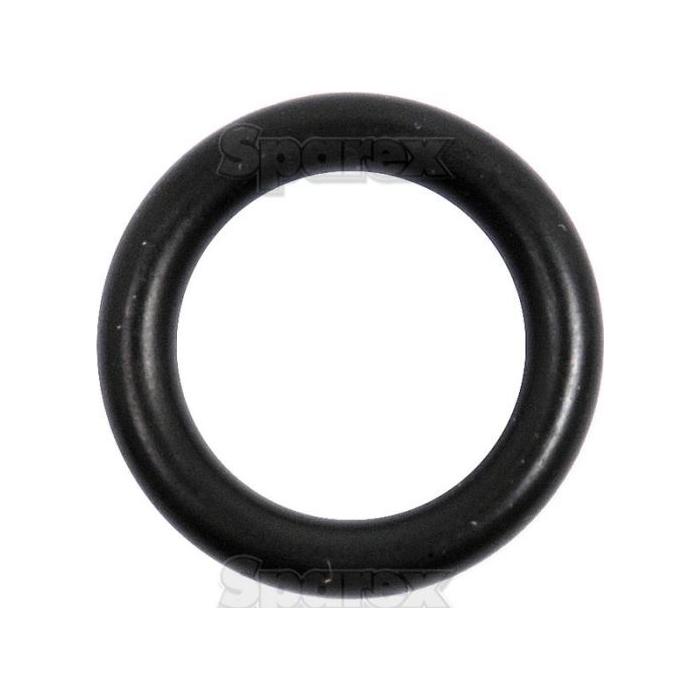 A black circular rubber O-ring, specifically the "O Ring 4 x 17mm 70 Shore | Sparex Part No.S.67438" made from Nitrile Rubber with a Shore Hardness of 70, features the brand name "Sparex" faintly visible in the background. It offers a temperature range from -40°C to +135°C.