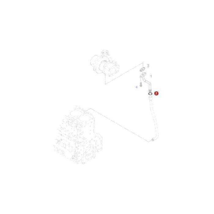 O Ring - F411201090040 - Massey Tractor Parts