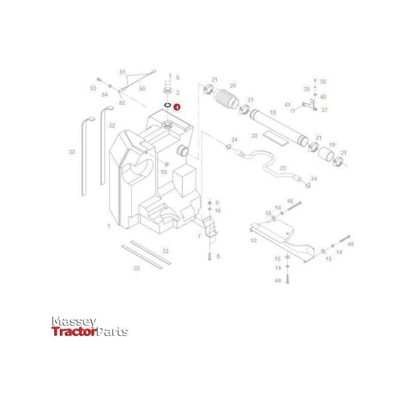 Fendt O Ring Fuel Tank - X548922800000 | OEM | Fendt parts | Fuel Tanks-Fendt-Engine & Filters,Farming Parts,Hydraulic Pump Parts,Hydraulics,O Rings,O Rings & Accessories,Seals,Tractor Hydraulic,Tractor Parts