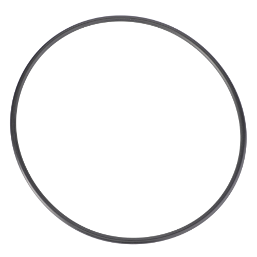 The Fendt O Ring Injection Pump X549015066000 by AGCO is a black circular ring on a white background, made from high-quality materials.