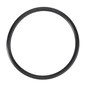 A black, circular rubber O-ring from AGCO's Massey Ferguson series (part number 359136X1) lies against a white background, reminiscent of the durable parts used in Massey Ferguson tractors.